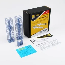 AM-39 Exocet (2 pcs), 1/48 - AMMO by MIG Jimenez A.MIG-11011 2