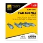 FAB-500 M62 (4 pcs), 1/48 - AMMO by MIG Jimenez A.MIG-11013