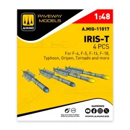 IRIS-T (4 pcs), 1/48 - AMMO by MIG Jimenez A.MIG-11017