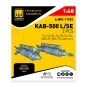 KAB-500 L/SE (2 pcs), 1/48 - AMMO by MIG Jimenez A.MIG-11022
