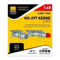 KH-29T Kedge (2 pcs), 1/48 - AMMO by MIG Jimenez A.MIG-11024