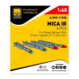 MICA IR (4 pcs), 1/48 - AMMO by MIG Jimenez A.MIG-11028