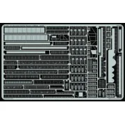 Flugzeugträger USS Hornet CV 8 Fotoätzsatz für Reling, 1/350 - Edua...