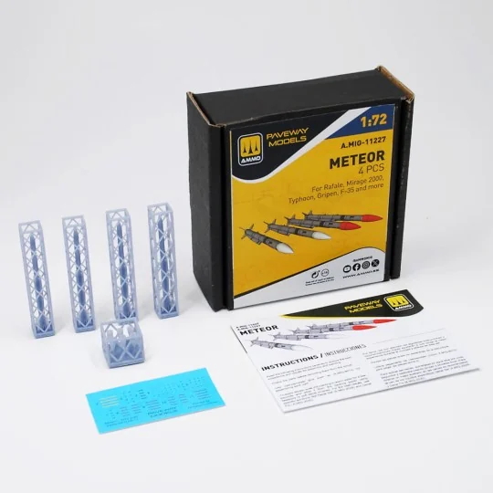 Meteor (4 pcs), 1/72 - AMMO by MIG Jimenez A.MIG-11227