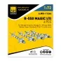 R-550 Magic I/II (4 pcs), 1/72 - AMMO by MIG Jimenez A.MIG-11244