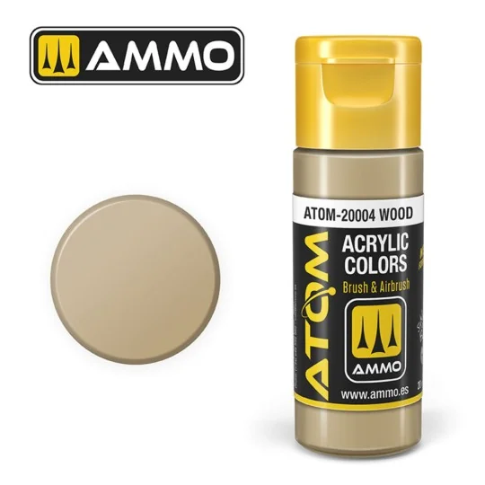 ATOM COLOR Wood - AMMO by MIG Jimenez ATOM-20004
