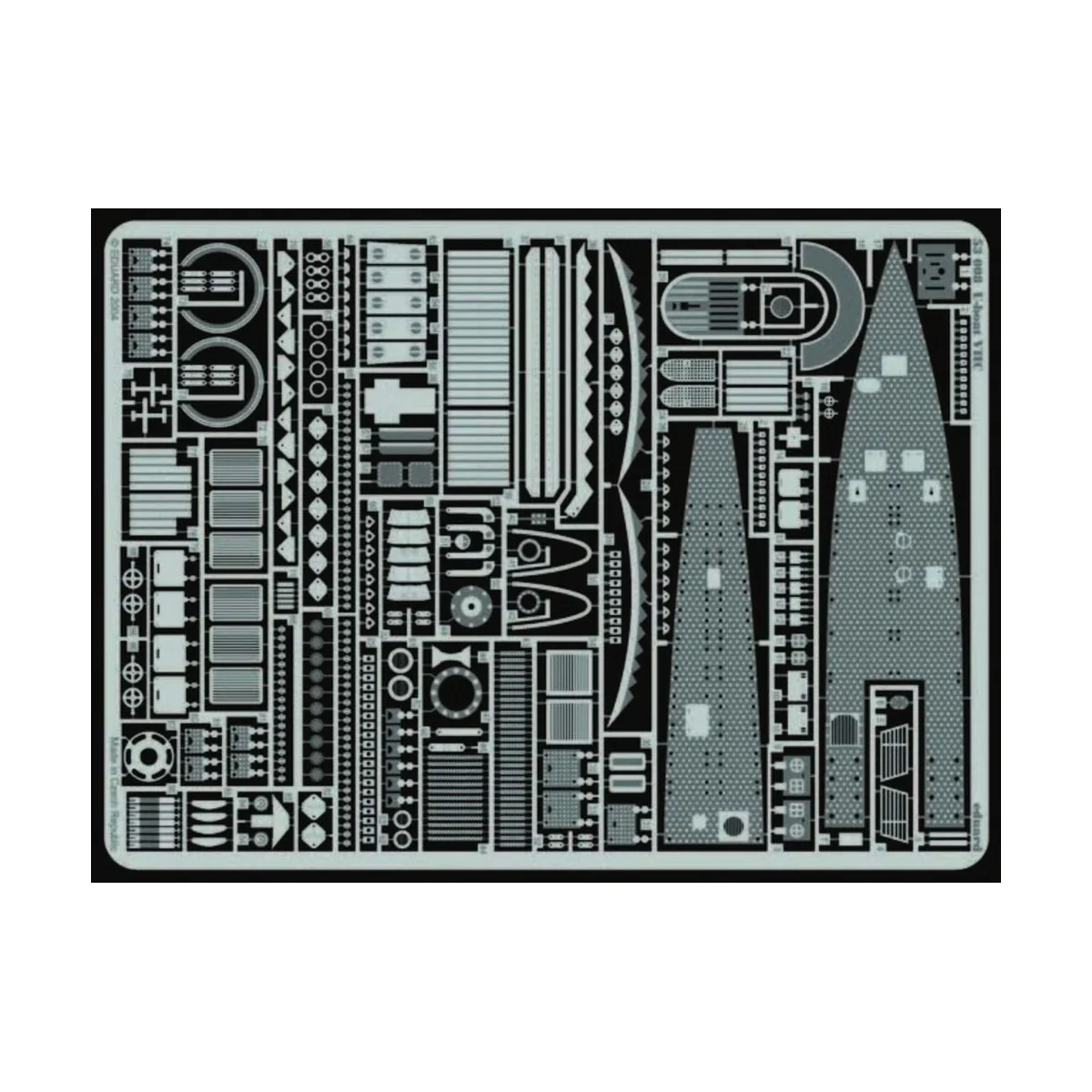 U-Boot Typ VII C Wolf Pack Fotoätzsatz Die grauen Wölfe - Eduard Ac...