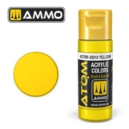 ATOM COLOR Yellow - AMMO by MIG Jimenez ATOM-20018 2