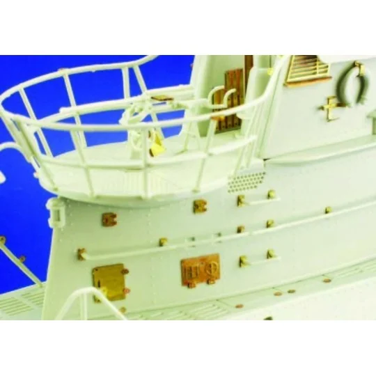 U-Boot Typ VII C Wolf Pack Fotoätzsatz Die grauen Wölfe, 1/72 - Edu... U-Boot Typ VII C Wolf Pack Fotoätzsatz Die grauen Wölfe, 1/72 - Edu...