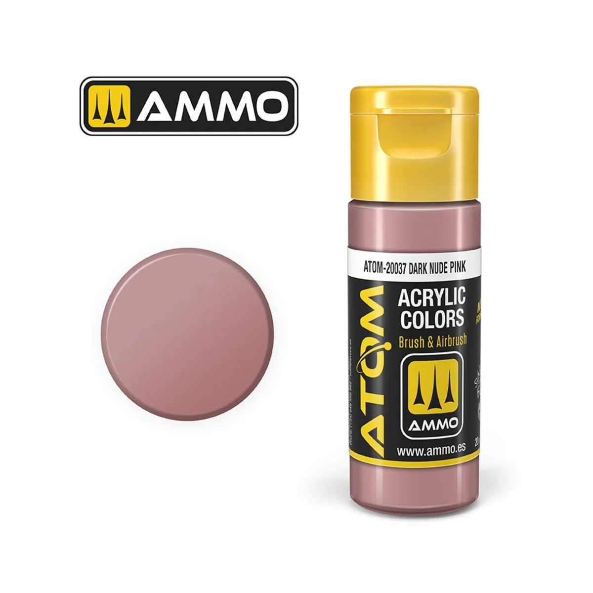 ATOM COLOR Dark Nude Pink - AMMO by MIG Jimenez ATOM-20037