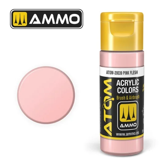 ATOM COLOR Pink Flesh - AMMO by MIG Jimenez ATOM-20039