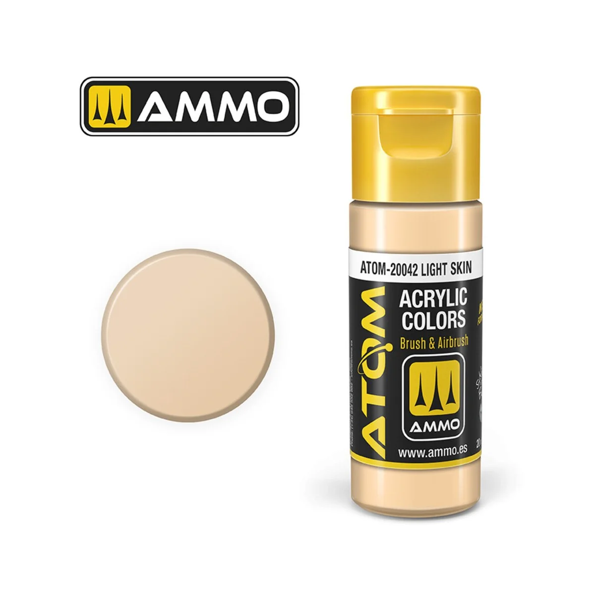 ATOM COLOR Light Skin - AMMO by MIG Jimenez ATOM-20042