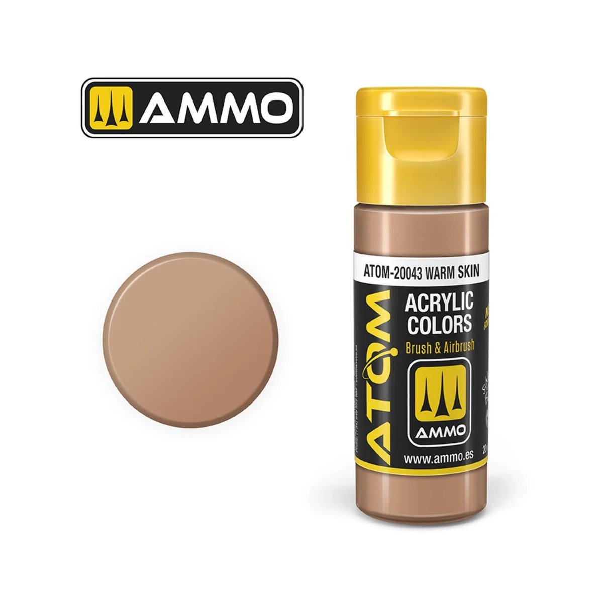 ATOM COLOR Warm Skin - AMMO by MIG Jimenez ATOM-20043