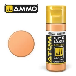 ATOM COLOR Beige Pink - AMMO by MIG Jimenez ATOM-20044 2