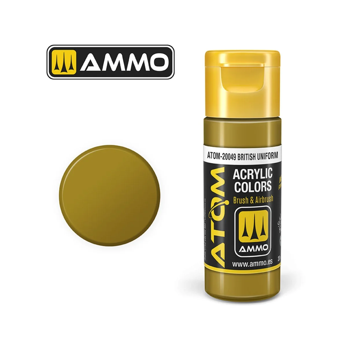 ATOM COLOR British Uniform - AMMO by MIG Jimenez ATOM-20049
