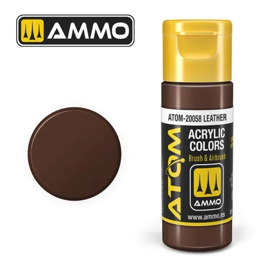 ATOM COLOR Leather - AMMO by MIG Jimenez ATOM-20058