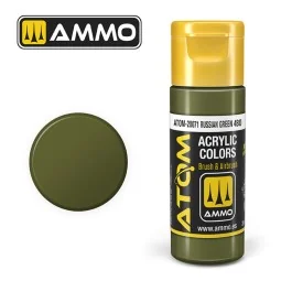 ATOM COLOR Russian Green 4BO - AMMO by MIG Jimenez ATOM-20071