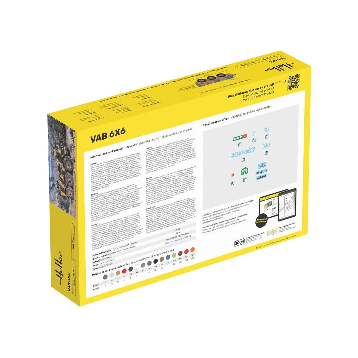 STARTER KIT VAB 6x6 - Heller 57141