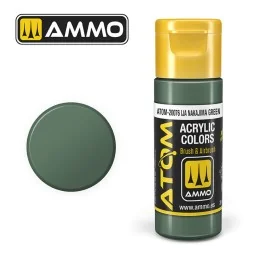 ATOM COLOR IJA Nakajima Green - AMMO by MIG Jimenez ATOM-20076 2