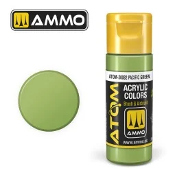 ATOM COLOR Pacific Green - AMMO by MIG Jimenez ATOM-20082 2