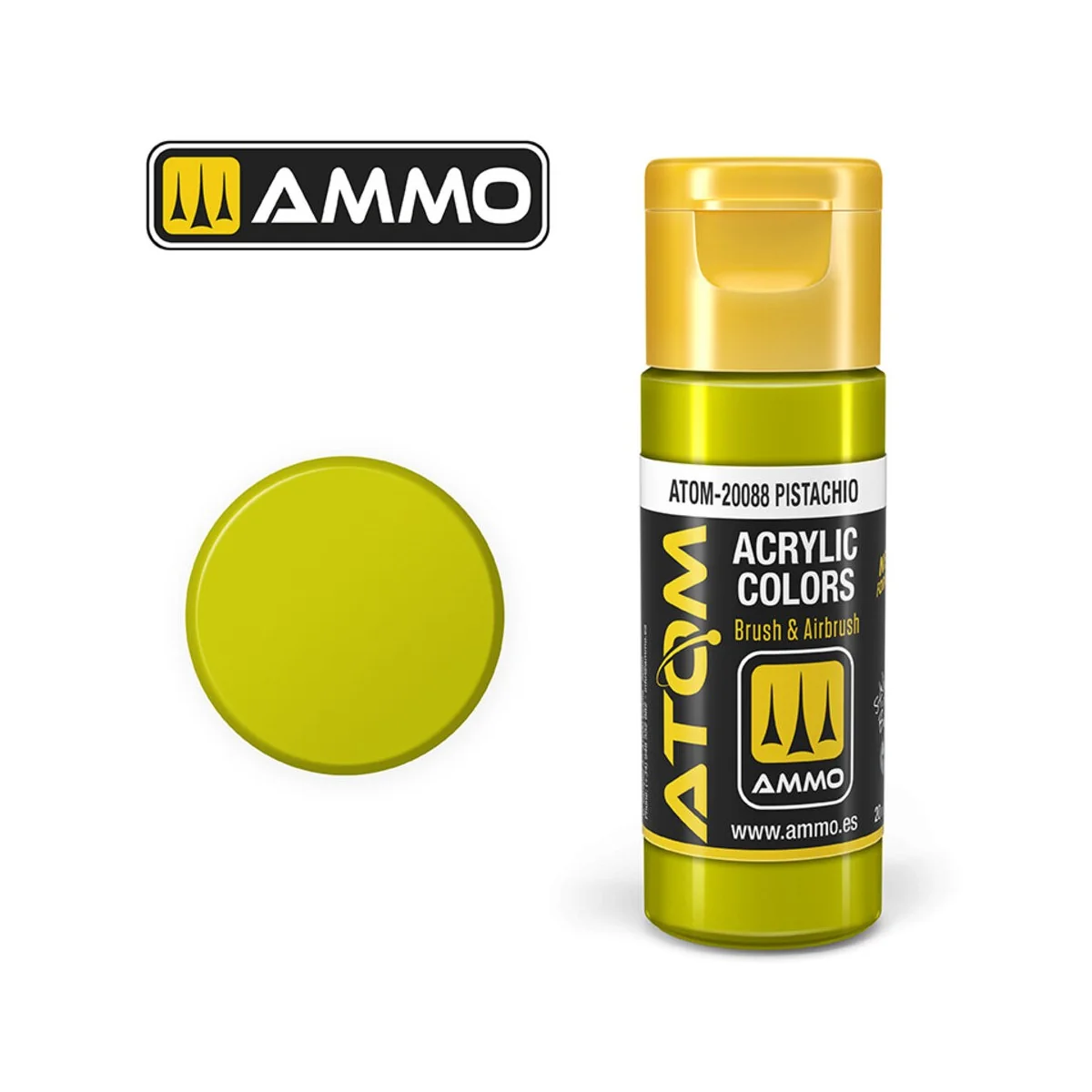 ATOM COLOR Pistachio - AMMO by MIG Jimenez ATOM-20088
