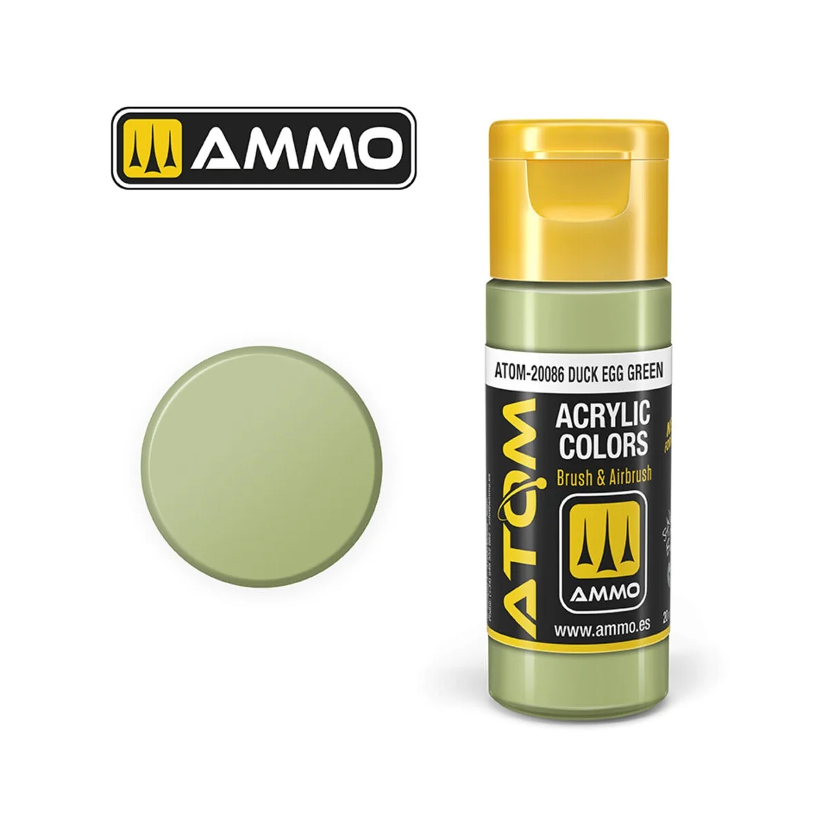 ATOM COLOR Duck Egg Green - AMMO by MIG Jimenez ATOM-20086