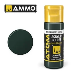 ATOM COLOR Deep Green - AMMO by MIG Jimenez ATOM-20098 2