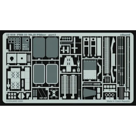 PBR 31 Mk.II Pibber, 1/35 - Eduard Accessories 53010 PBR 31 Mk.II Pibber, 1/35 - Eduard Accessories 53010