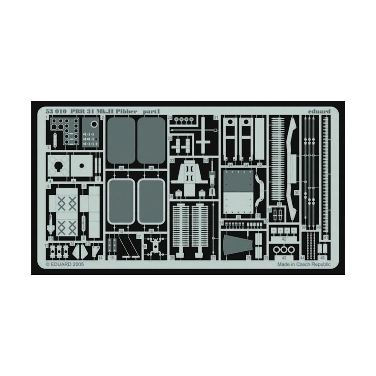 PBR 31 Mk.II Pibber, 1/35 - Eduard Accessories 53010 PBR 31 Mk.II Pibber, 1/35 - Eduard Accessories 53010