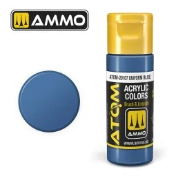 ATOM COLOR Uniform Blue - AMMO by MIG Jimenez ATOM-20107 2