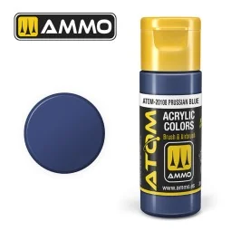 ATOM COLOR Prussian Blue - AMMO by MIG Jimenez ATOM-20108 2