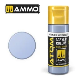 ATOM COLOR Sapphire Blue - AMMO by MIG Jimenez ATOM-20118