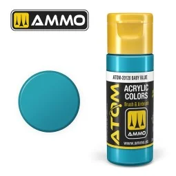 ATOM COLOR Baby Blue - AMMO by MIG Jimenez ATOM-20120 2
