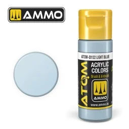 ATOM COLOR Light Blue - AMMO by MIG Jimenez ATOM-20122 2