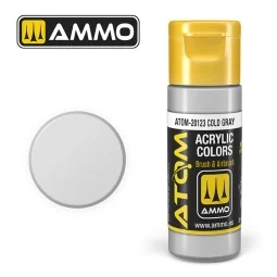 ATOM COLOR Cold Gray - AMMO by MIG Jimenez ATOM-20123 2