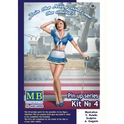 Pin-up series, Kit No.4 Suzie, 1/24 - Master Box Ltd. 24004
