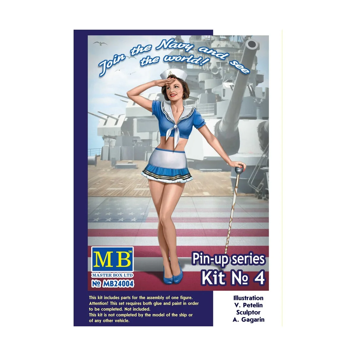 Pin-up series, Kit No.4 Suzie, 1/24 - Master Box Ltd. 24004