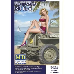 Pin-up series, Kit No.6 Samantha, 1/24 - Master Box Ltd. 24006