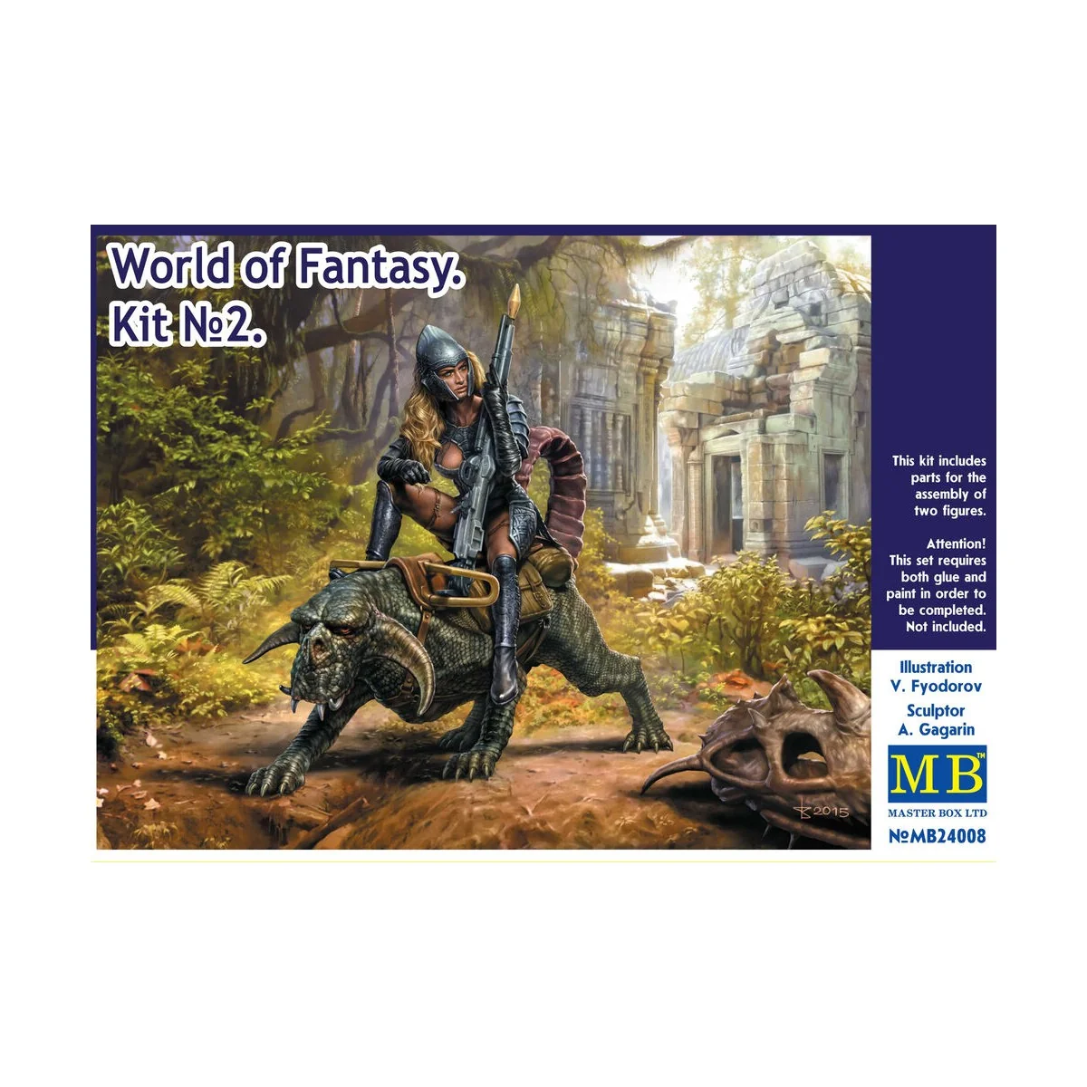 World of Fantasy. Kit No.2, 1/24 - Master Box Ltd. 24008