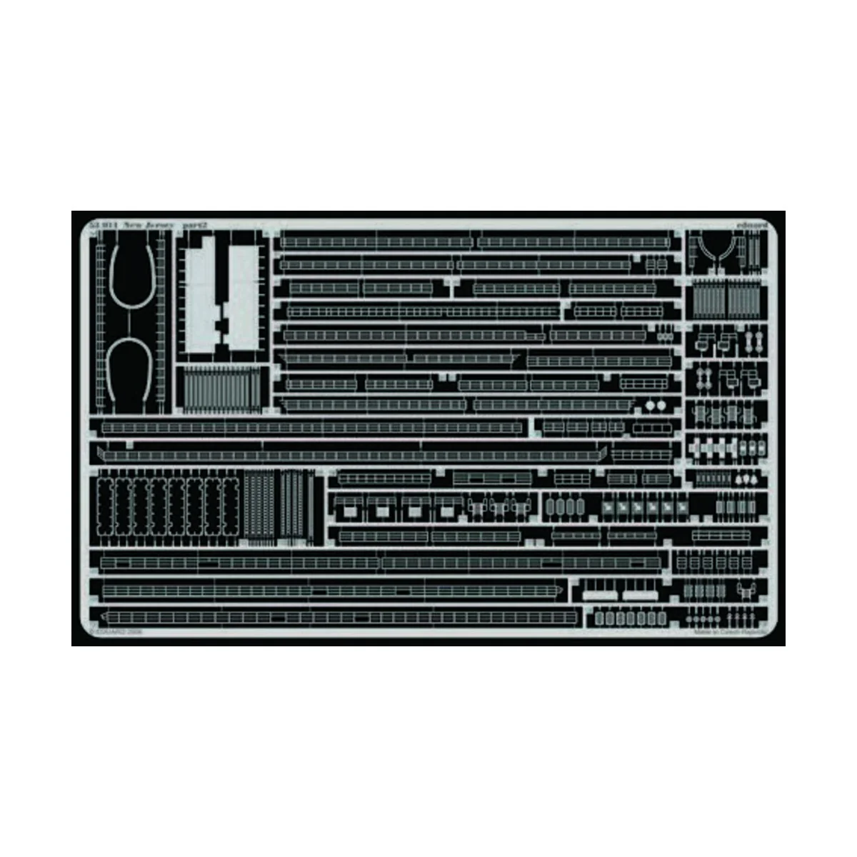 New Jersey Für Tamiya Bausatz, 1/350 - Eduard Accessories 53011 New Jersey Für Tamiya Bausatz, 1/350 - Eduard Accessories 53011