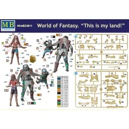 World of Fantasy.This is my land!, 1/24 - Master Box Ltd. 24011 2