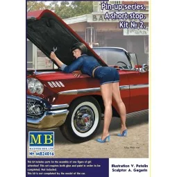 Pin-up series.A short stop.Kit No.2, 1/24 - Master Box Ltd. 24016