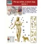 Pin-up series.A short stop.Kit No.1, 1/24 - Master Box Ltd. 24015