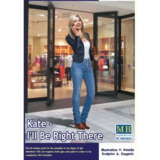 Kate I'II Be Right There, 1/24 - Master Box Ltd. 24026