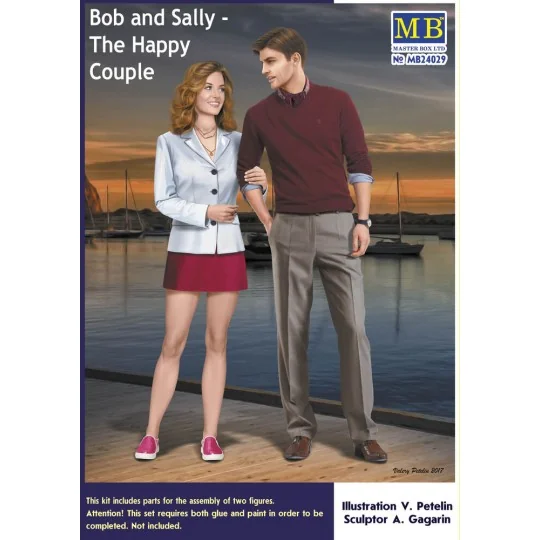 Bob and Sally, 1/24 - Master Box Ltd. 24029