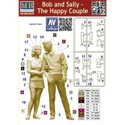 Bob and Sally, 1/24 - Master Box Ltd. 24029 2