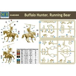 Buffalo Hunter. Running Bear, 1/24 - Master Box Ltd. 24048 2