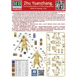 Zhu Yuanzhang. China's Ming dynasty, 1/24 - Master Box Ltd. 24059 2