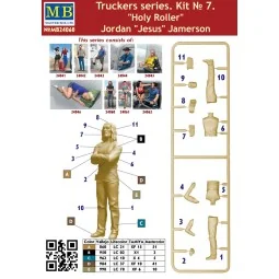 Truckers series"Holy Roller"Jordan"Jesus Jamerson, 1/24 - Master Bo... 2