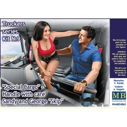 Truckers series"Special Cargo"Handle wit care!Sandy and George, 1/2...